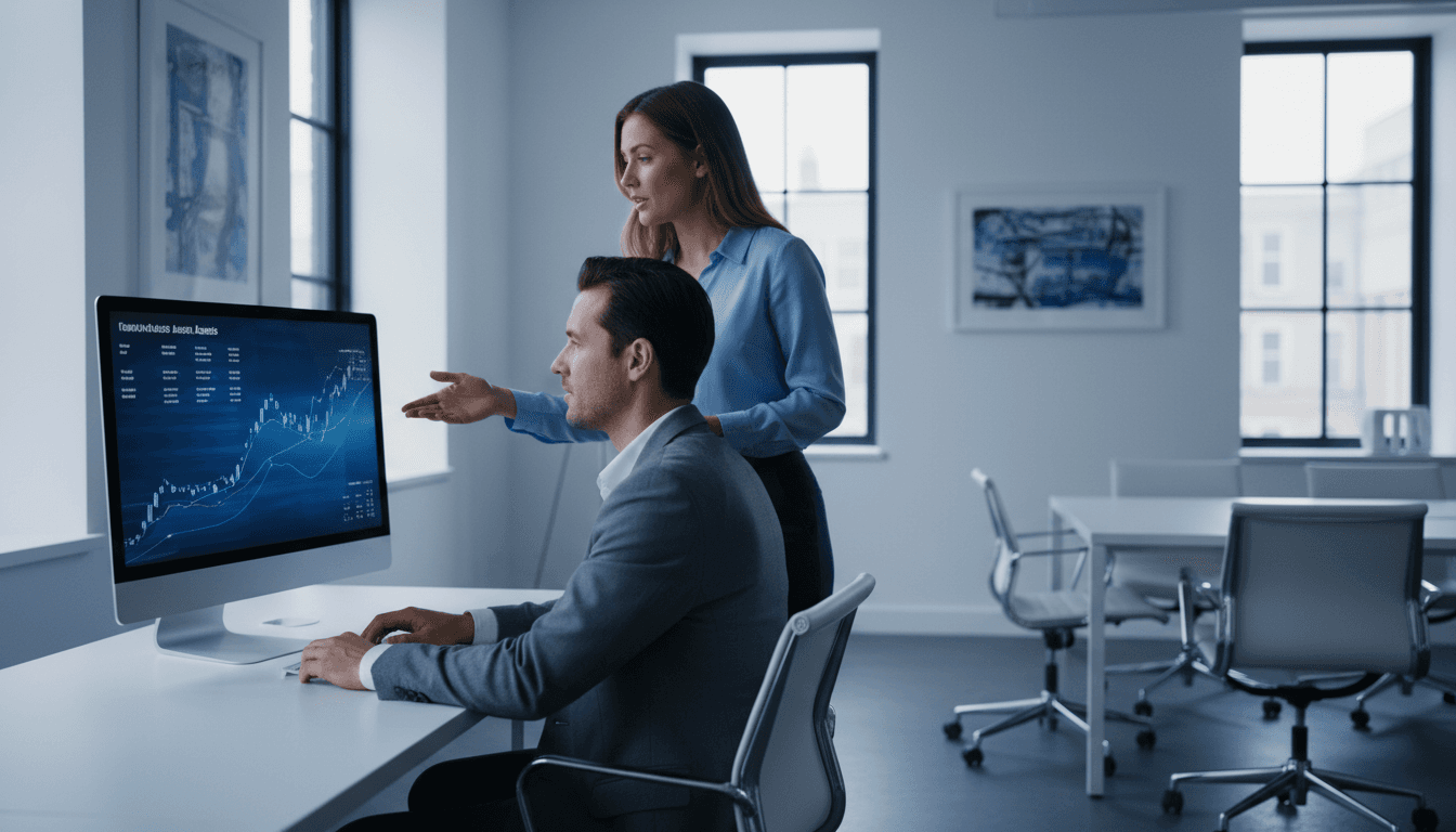 Client partnership consultation showing collaborative investment planning